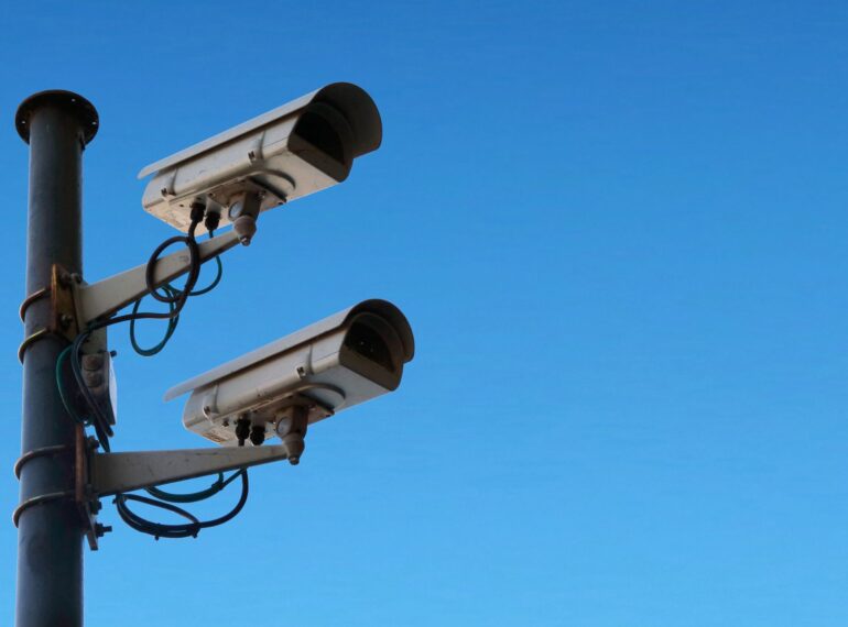 Security cameras installed by YYC Upgrades in Calgary